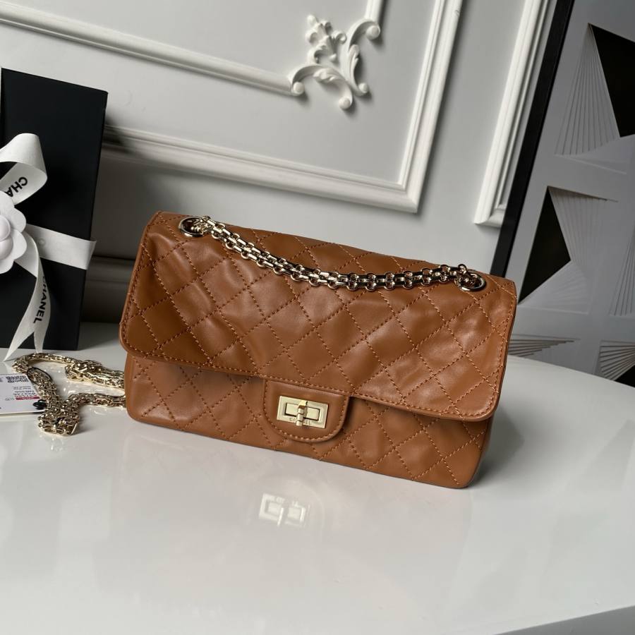 Chanel 2.55 Crushed Flap 24 x 16 x 7 7394