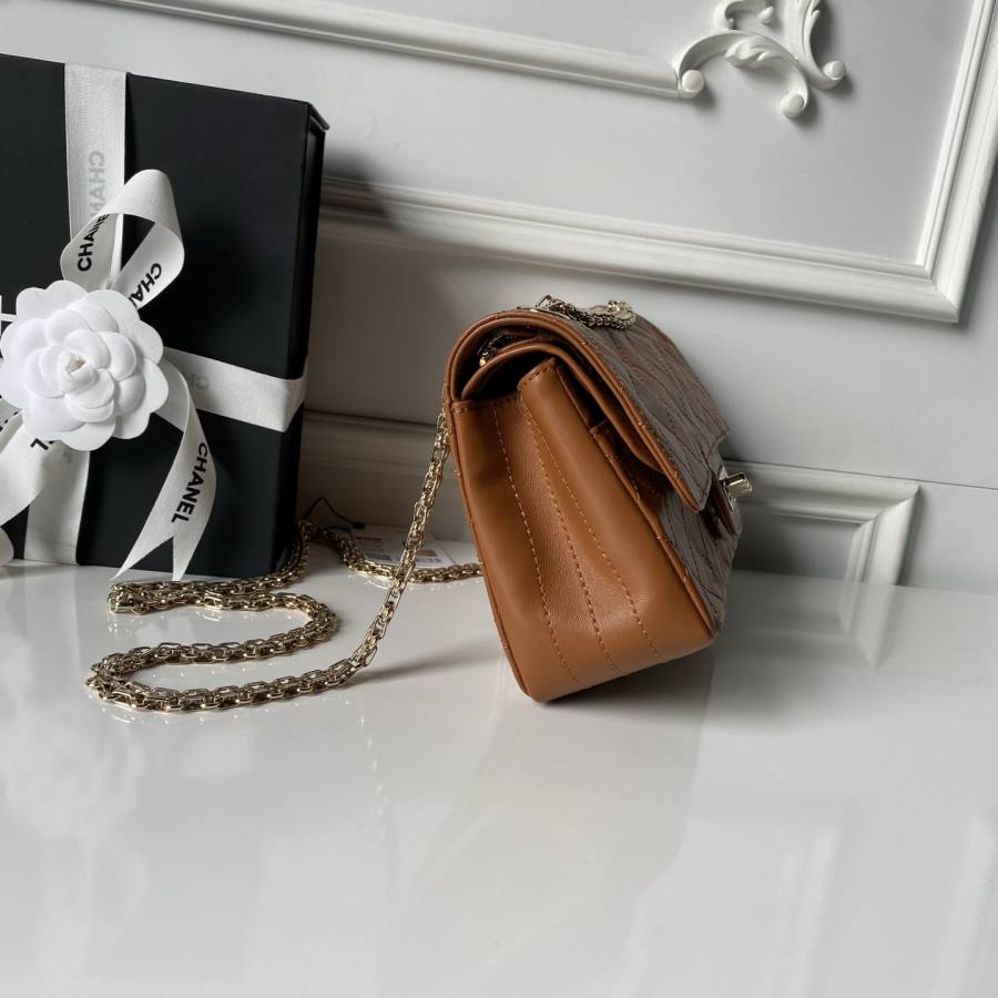 Chanel 2.55 Crushed Flap 24 x 16 x 7 7394