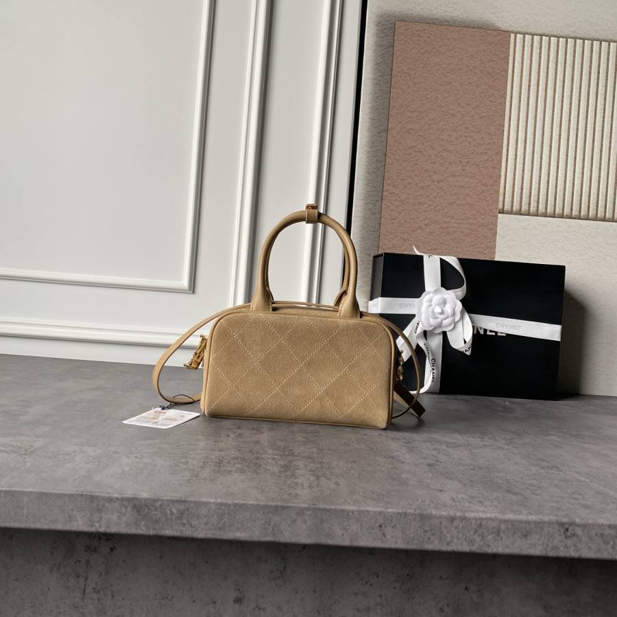 Chanel 26B Mini Bowling Bag AP5578 27 x 16 x 9 E1D0