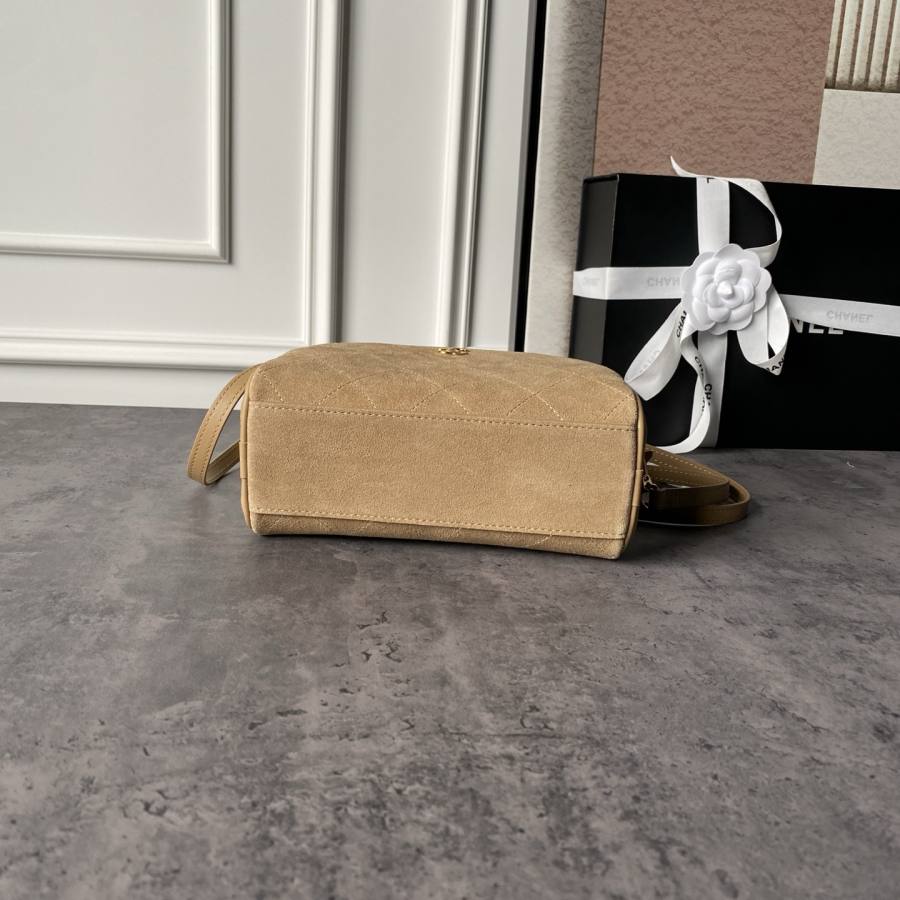 Chanel 26B Mini Bowling Bag AP5578 27 x 16 x 9 E1D0