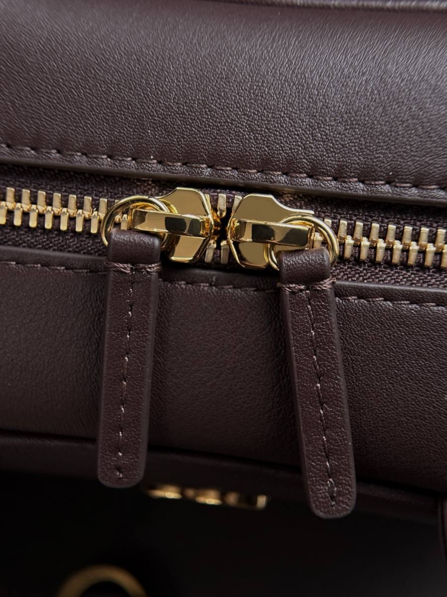 Chanel 26B Small Bowling Bag 27 x 16 x 9 9554
