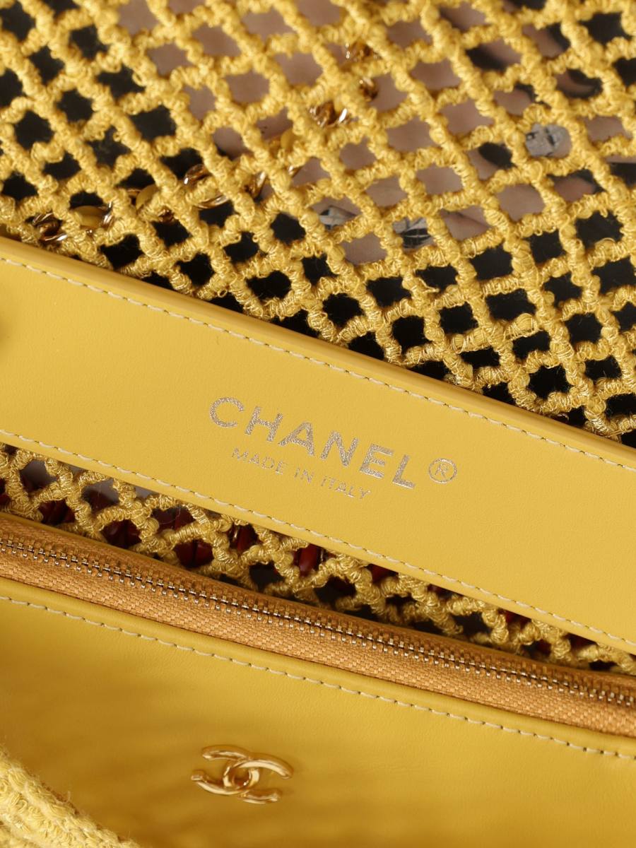 Chanel 26M Coco Beach Pouch 6156 20 x 13 x 6 B7C0