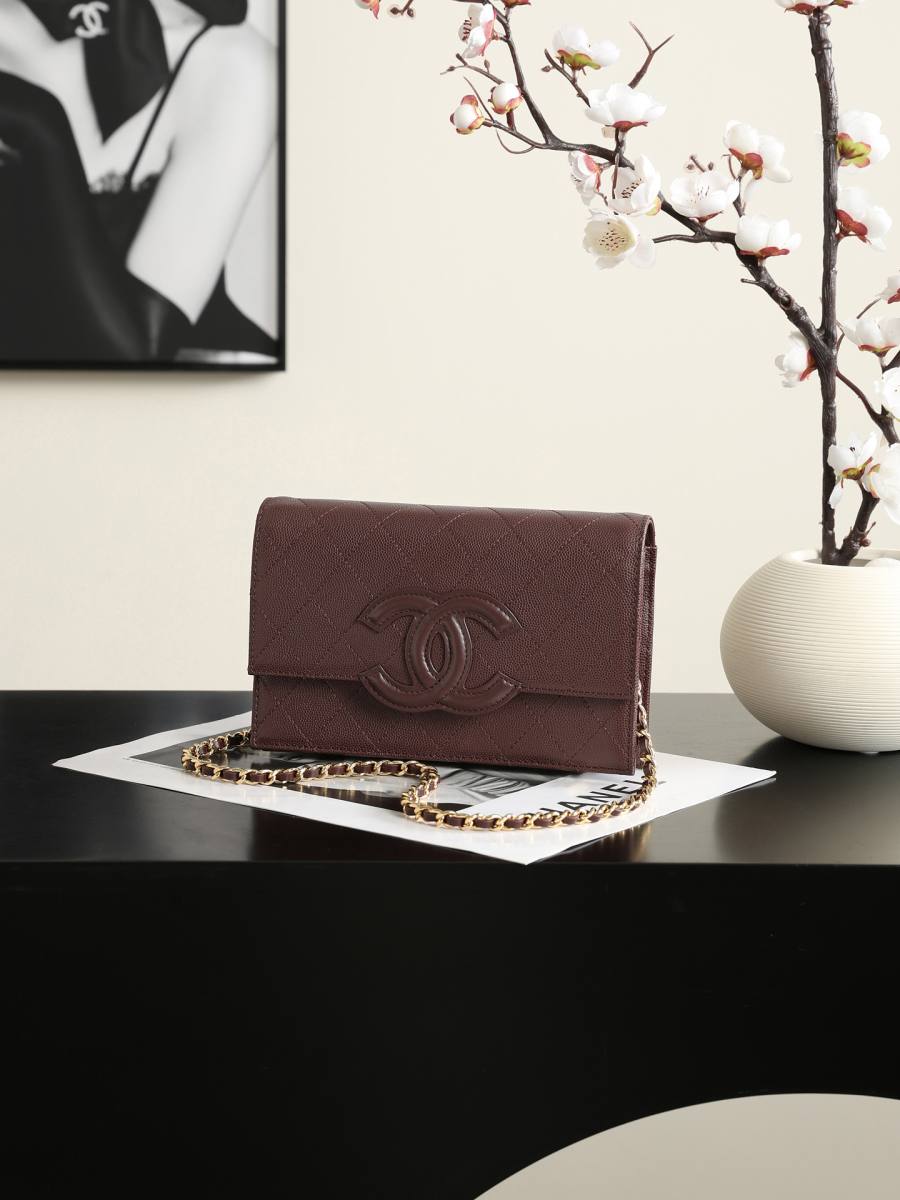 Chanel Camellia Wallet 5455 12 x 19 x 4 B2A2