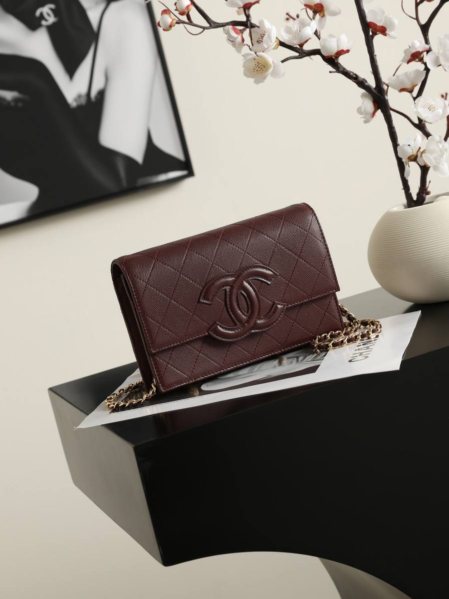 Chanel Camellia Wallet 5455 12 x 19 x 4 B2A2