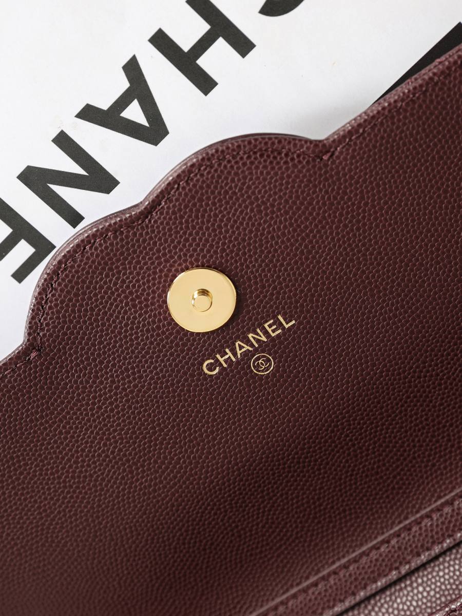 Chanel Camellia Wallet 5455 12 x 19 x 4 B2A2