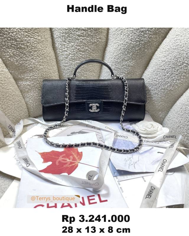 Chanel Handle Bag 28 x 13 x 8 55C2