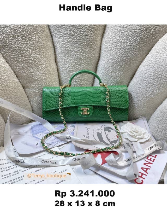 Chanel Handle Bag 28 x 13 x 8 A1B0