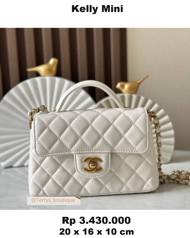 Chanel Kelly Mini 20 x 16 x 10 7FD7