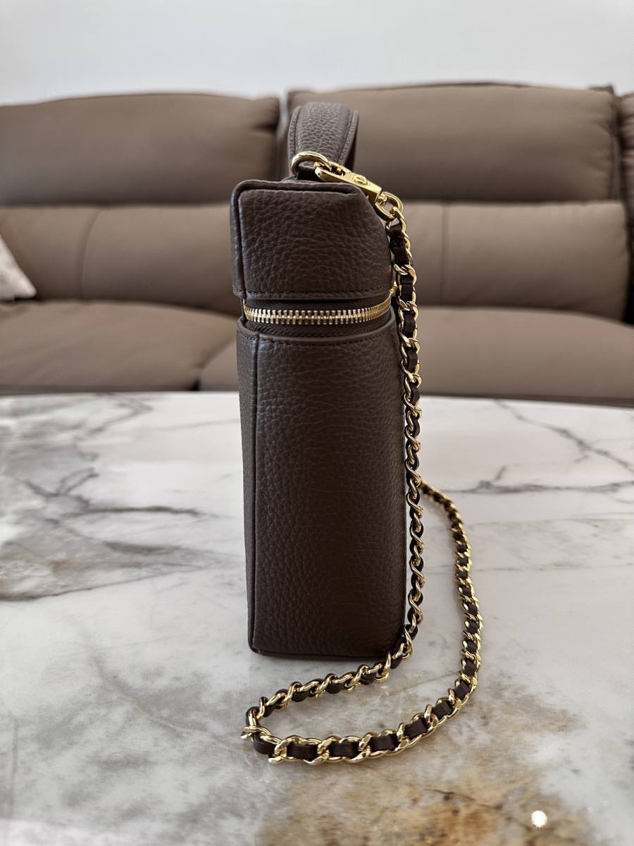 Chanel Vanity with Chain Large AP6523 24 x 16 x 12 Brown A21B