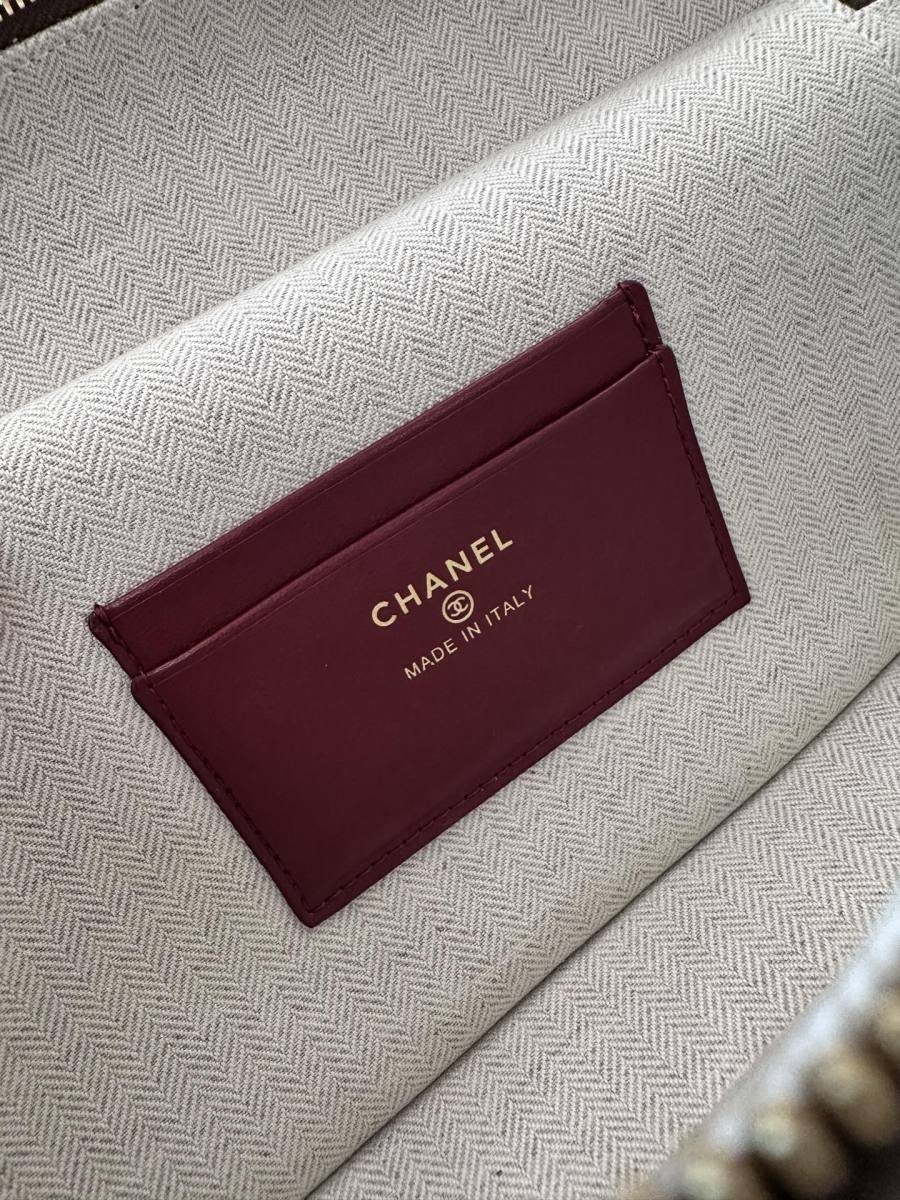 Chanel Vanity with Chain Large AP6523 24 x 16 x 12 Brown A21B