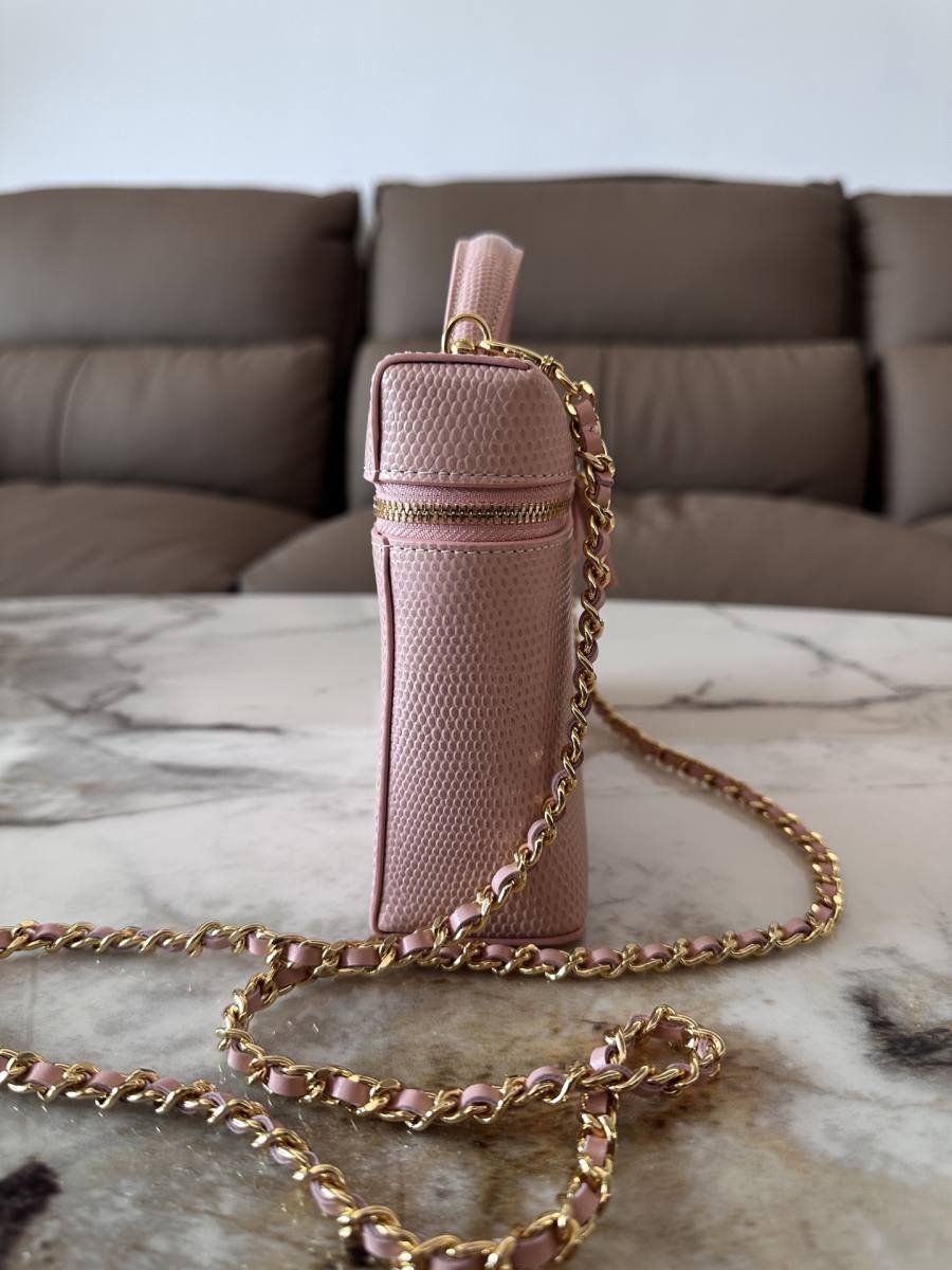 Chanel Vanity with Chain Long AP5397 24 x 12 x 10 Pink B576