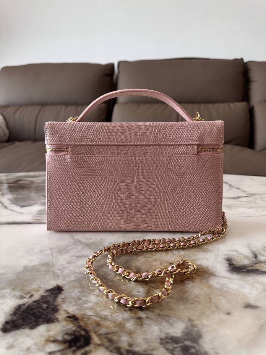 Chanel Vanity with Chain Long AP5397 24 x 12 x 10 Pink B576