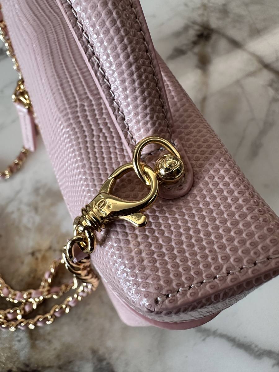 Chanel Vanity with Chain Long AP5397 24 x 12 x 10 Pink B576