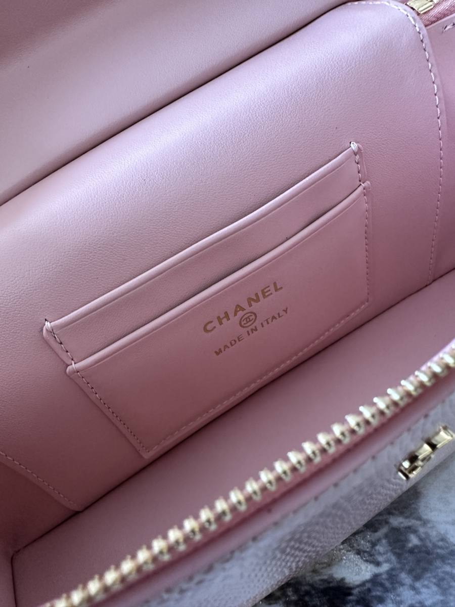 Chanel Vanity with Chain Long AP5397 24 x 12 x 10 Pink B576