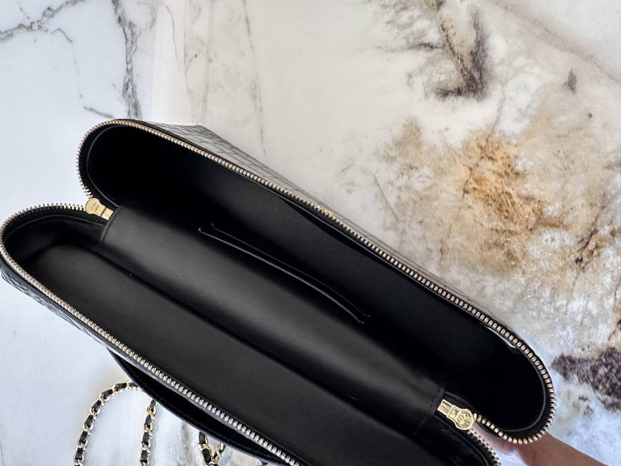 Chanel Vanity with Chain Long AP5488 24 x 12 x 10 Black 9CE2