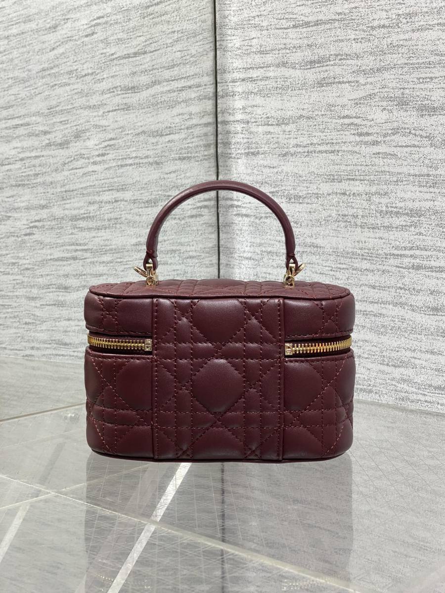 RP 3052000 Dior Bow Vanity Lambskin Small B60F Small 18x12x8