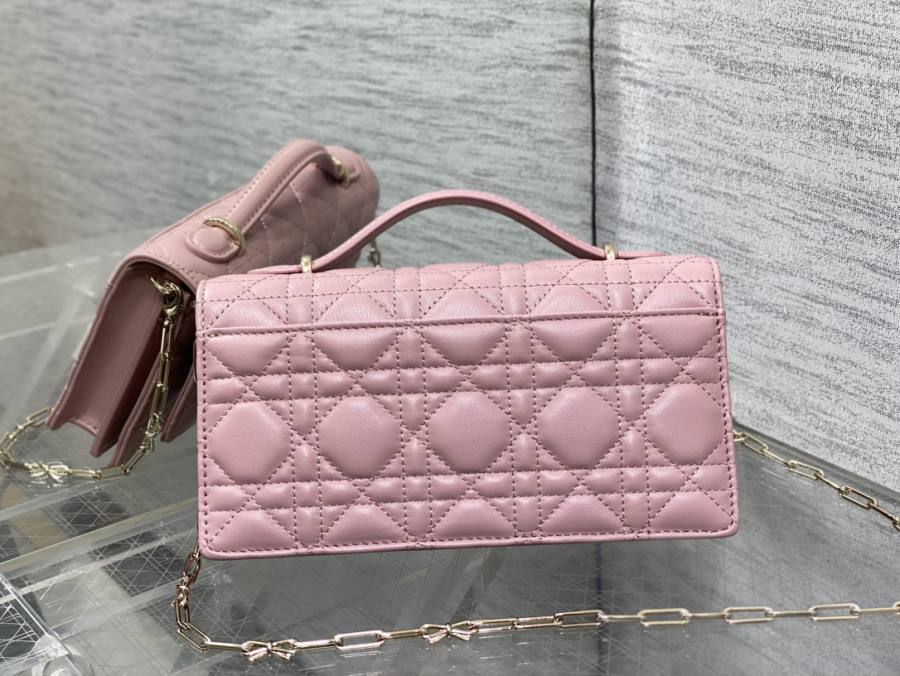 RP 3052000 Dior Cannage Bow WOC Lambskin CB74 WOC 19x12x4