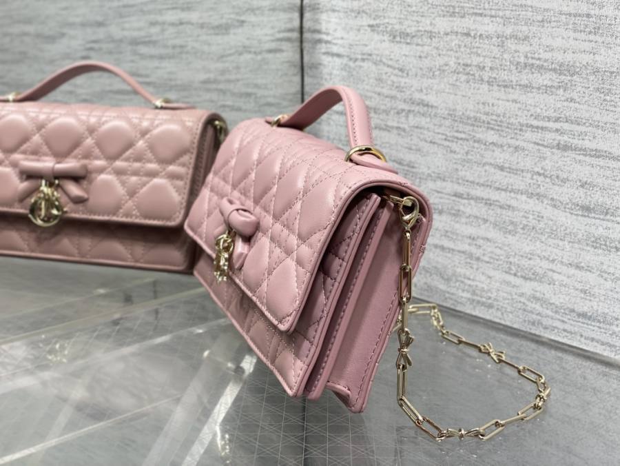 RP 3052000 Dior Cannage Bow WOC Lambskin CB74 WOC 19x12x4