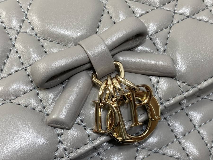 RP 3052000 Dior Cannage Bow WOC Lambskin D698 WOC 19x12x4