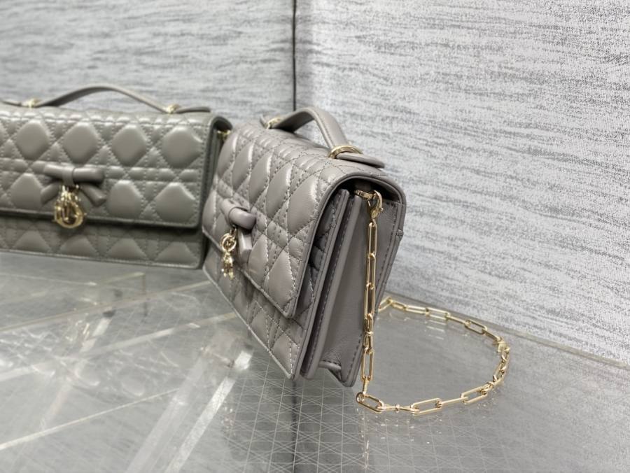 RP 3052000 Dior Cannage Bow WOC Lambskin D698 WOC 19x12x4