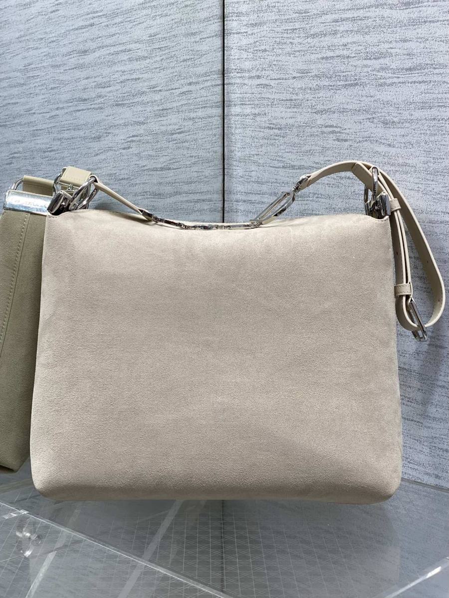 RP 3052000 Dior Diorly Suede Calfskin Medium BB17 Medium 26x16x8