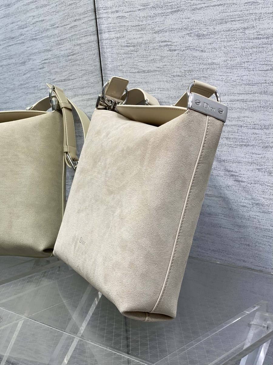 RP 3052000 Dior Diorly Suede Calfskin Medium BB17 Medium 26x16x8