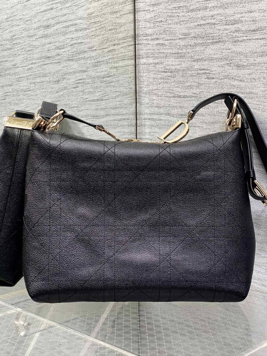 RP 3322000 Dior Diorly Suede Calfskin Medium 8FAE Medium 26x16x8