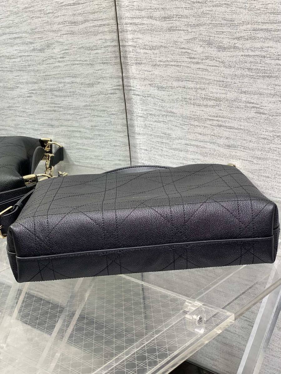 RP 3322000 Dior Diorly Suede Calfskin Medium 8FAE Medium 26x16x8