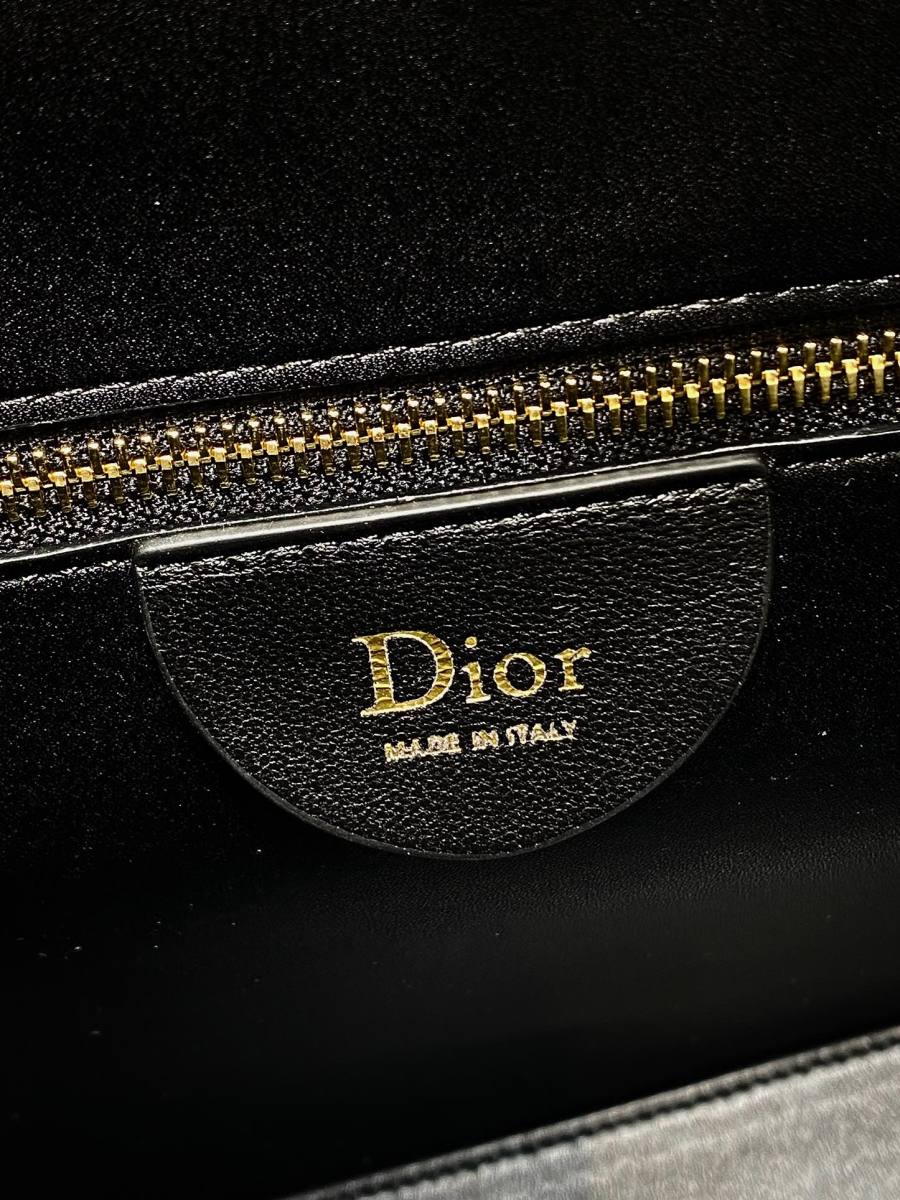 RP 3322000 Dior Diorly Suede Calfskin Medium 8FAE Medium 26x16x8