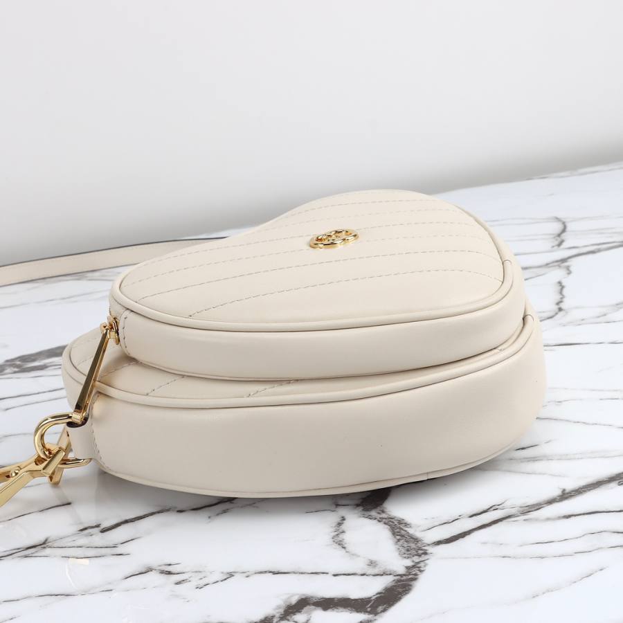 RP 2431000 Gucci 751628 White Leather 20x17.5x6.5 751628 F072