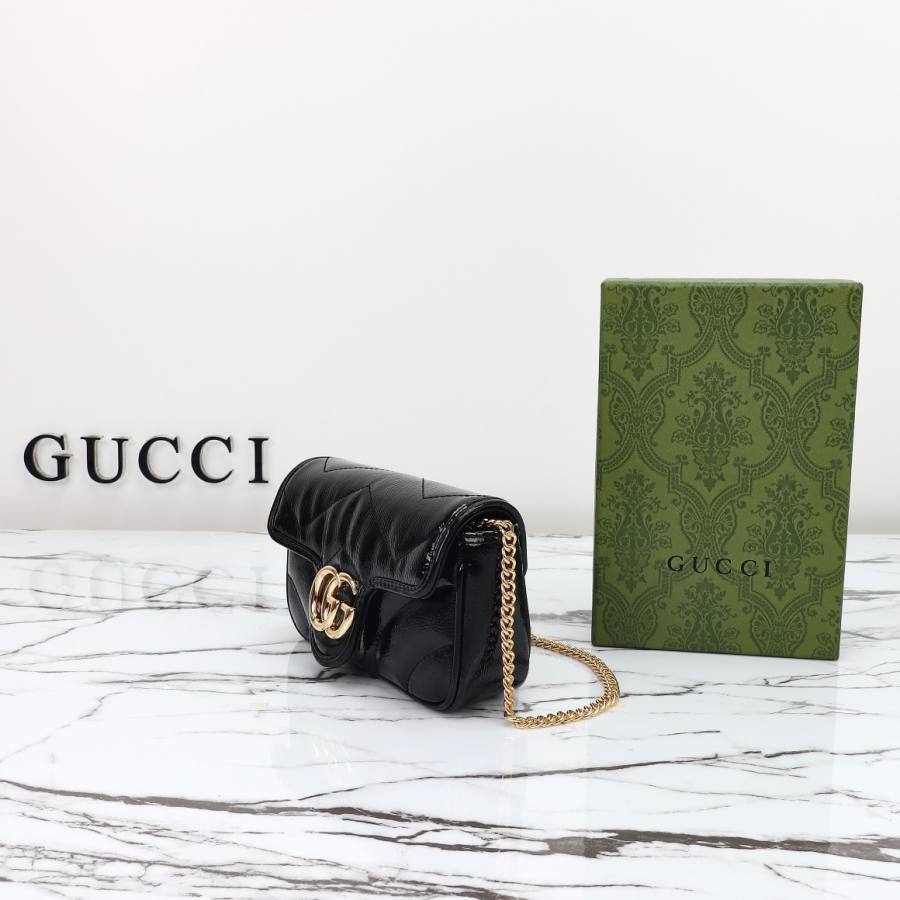 RP 2485000 Gucci GG Marmont Super Mini 16.5x10x4.5 476433 A4F9