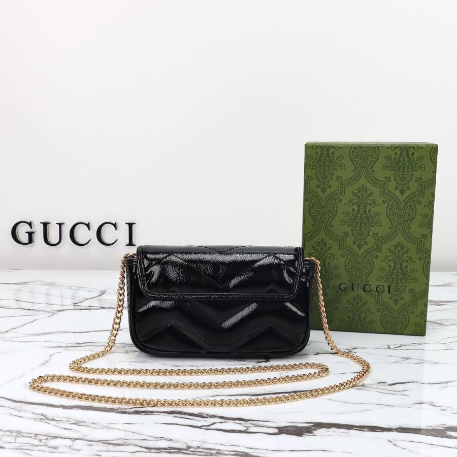 RP 2485000 Gucci GG Marmont Super Mini 16.5x10x4.5 476433 A4F9