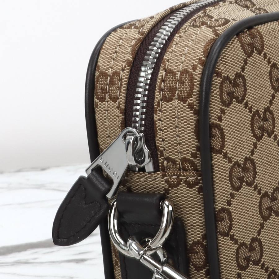 RP 2512000 Gucci 834802 Beige Canvas 23.5x15x5 834802 0B57