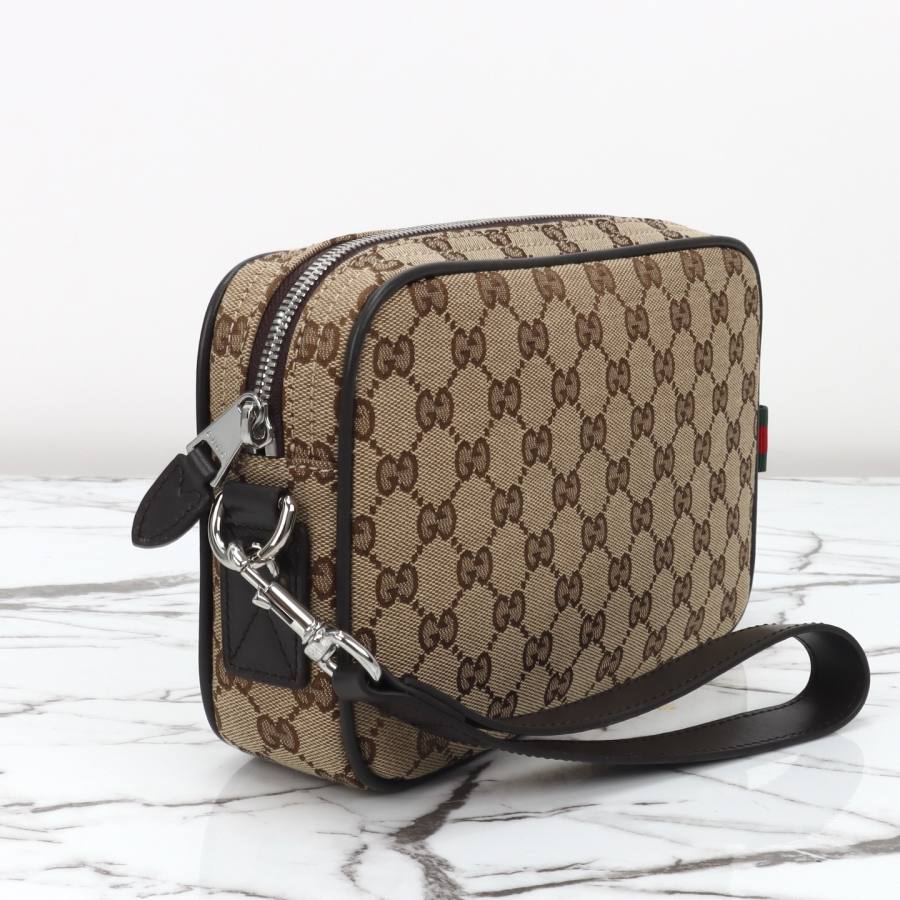 RP 2512000 Gucci 834802 Beige Canvas 23.5x15x5 834802 0B57