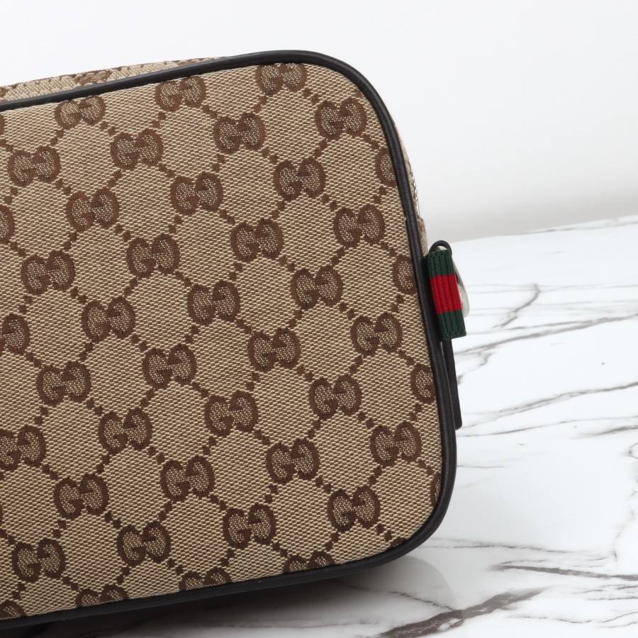 RP 2512000 Gucci 834802 Beige Canvas 23.5x15x5 834802 0B57
