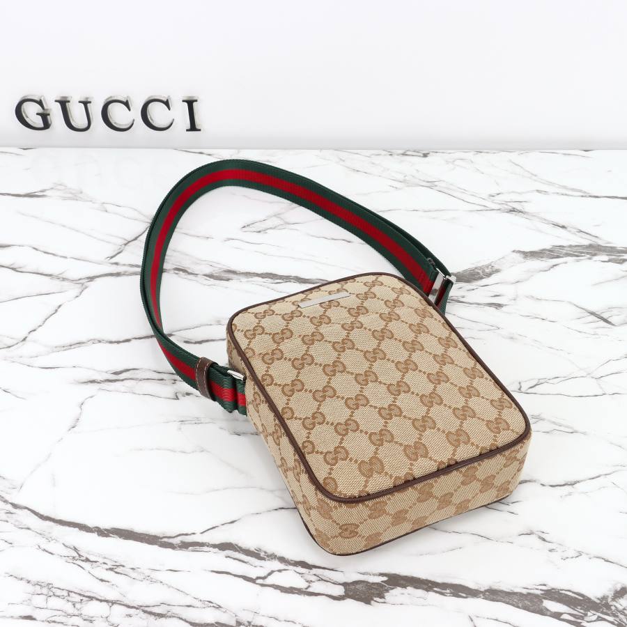 RP 2512000 Gucci Bag Beige Canvas 14x20x4 04E5