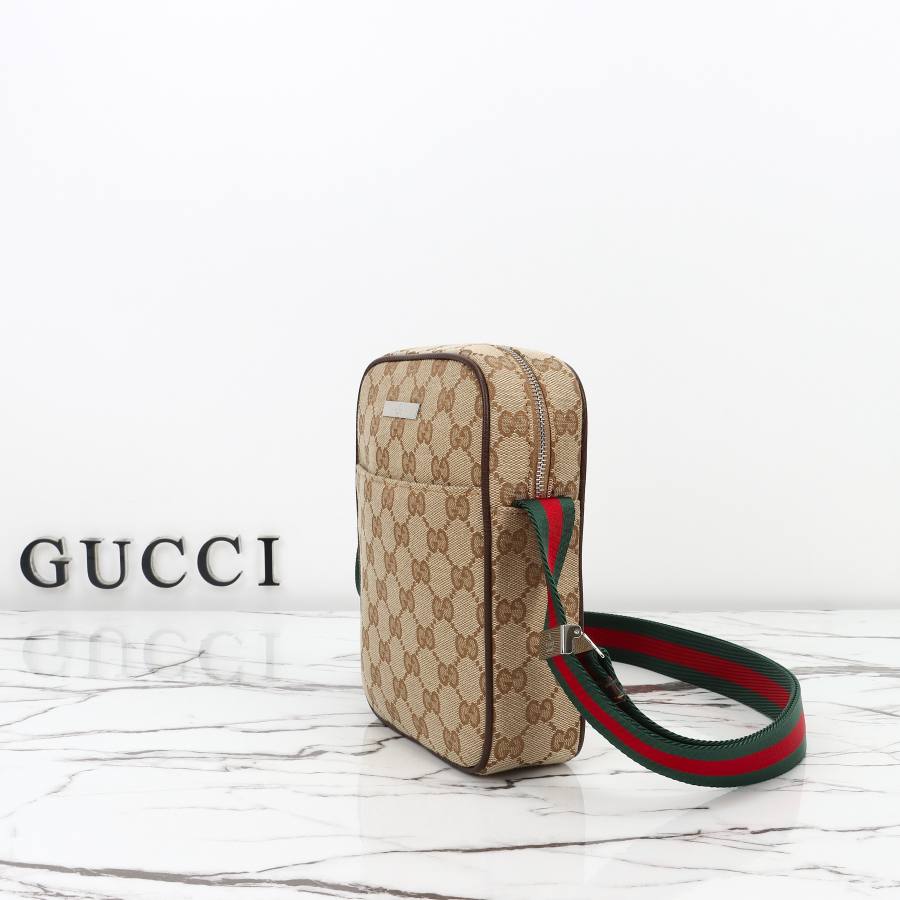 RP 2512000 Gucci Bag Beige Canvas 14x20x4 04E5