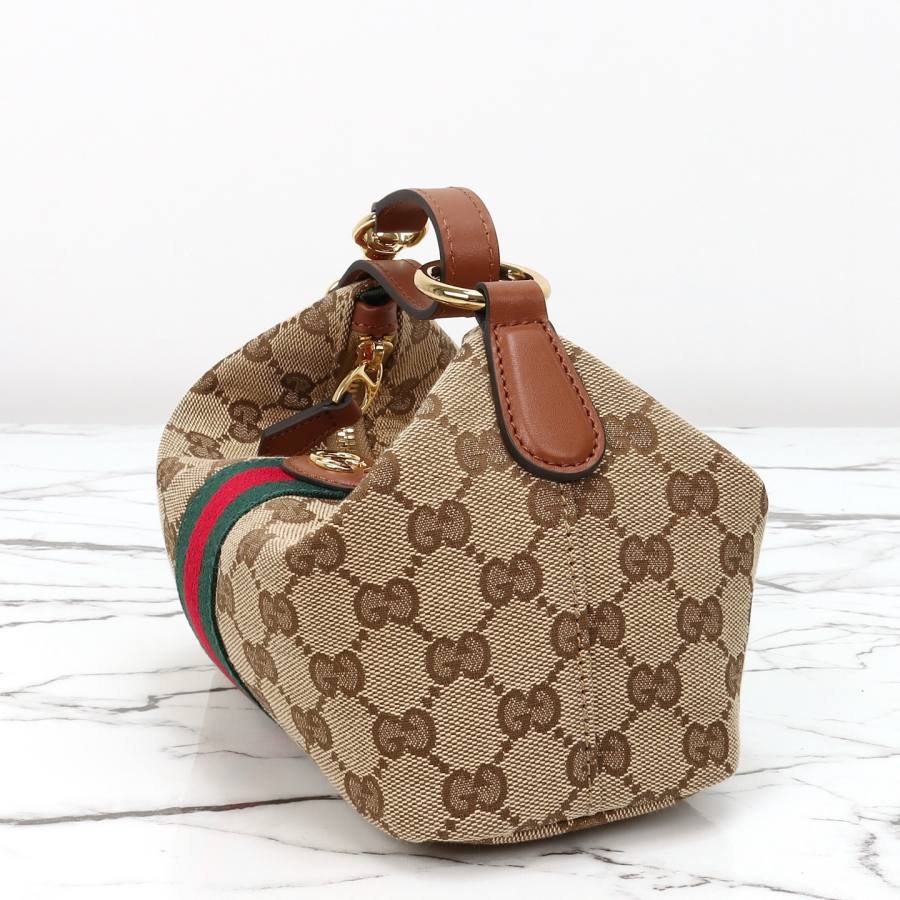 RP 2593000 Gucci 861775 Beige Canvas 19x10x9 861775 B15B