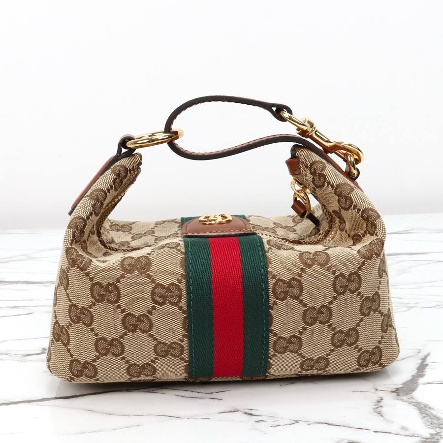 RP 2593000 Gucci 861775 Beige Canvas 19x10x9 861775 B15B