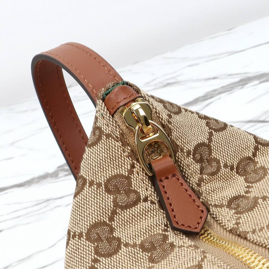 RP 2593000 Gucci 861775 Beige Canvas 19x10x9 861775 B15B