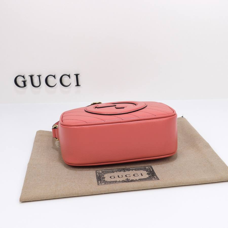 RP 2647000 Gucci 742360 Pink Leather 24x15.5x5 742360 8DDE