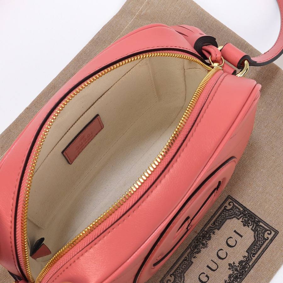 RP 2647000 Gucci 742360 Pink Leather 24x15.5x5 742360 8DDE