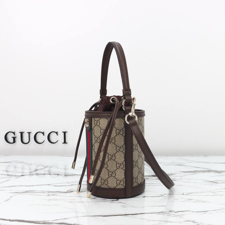 RP 2647000 Gucci 838462 Beige Brown 11.5x23x8 838462 59D7