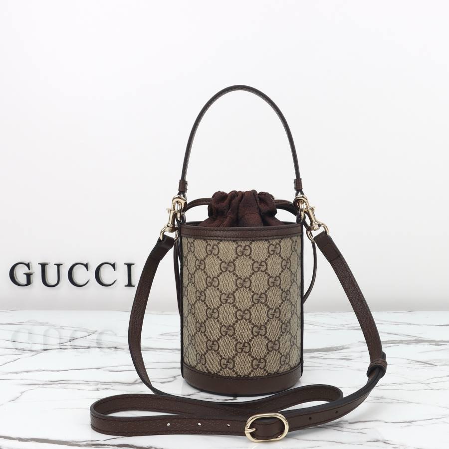 RP 2647000 Gucci 838462 Beige Brown 11.5x23x8 838462 59D7