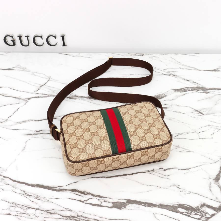 RP 2647000 Gucci 876391 Beige Canvas 21.5x14x5 876391 224A