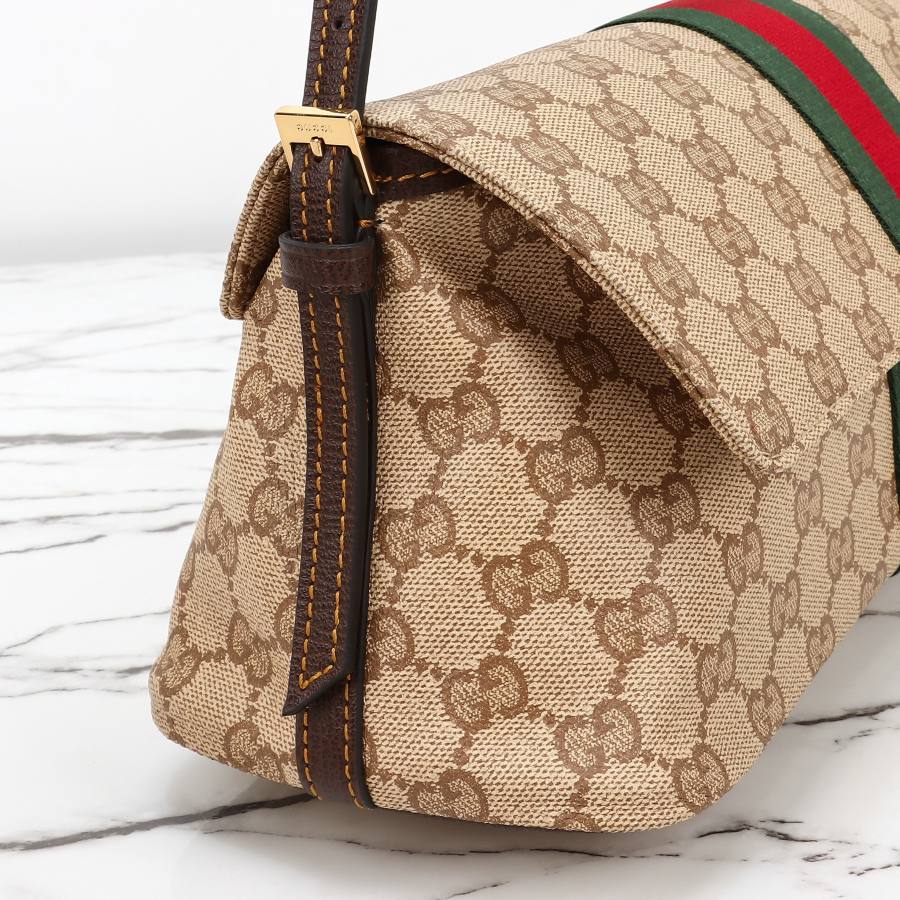 RP 2647000 Gucci GG Shopper Beige Canvas 31x13x11.5 874744 3FFA