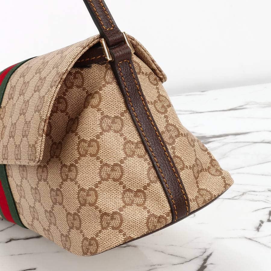 RP 2647000 Gucci GG Shopper Beige Canvas 31x13x11.5 874744 3FFA