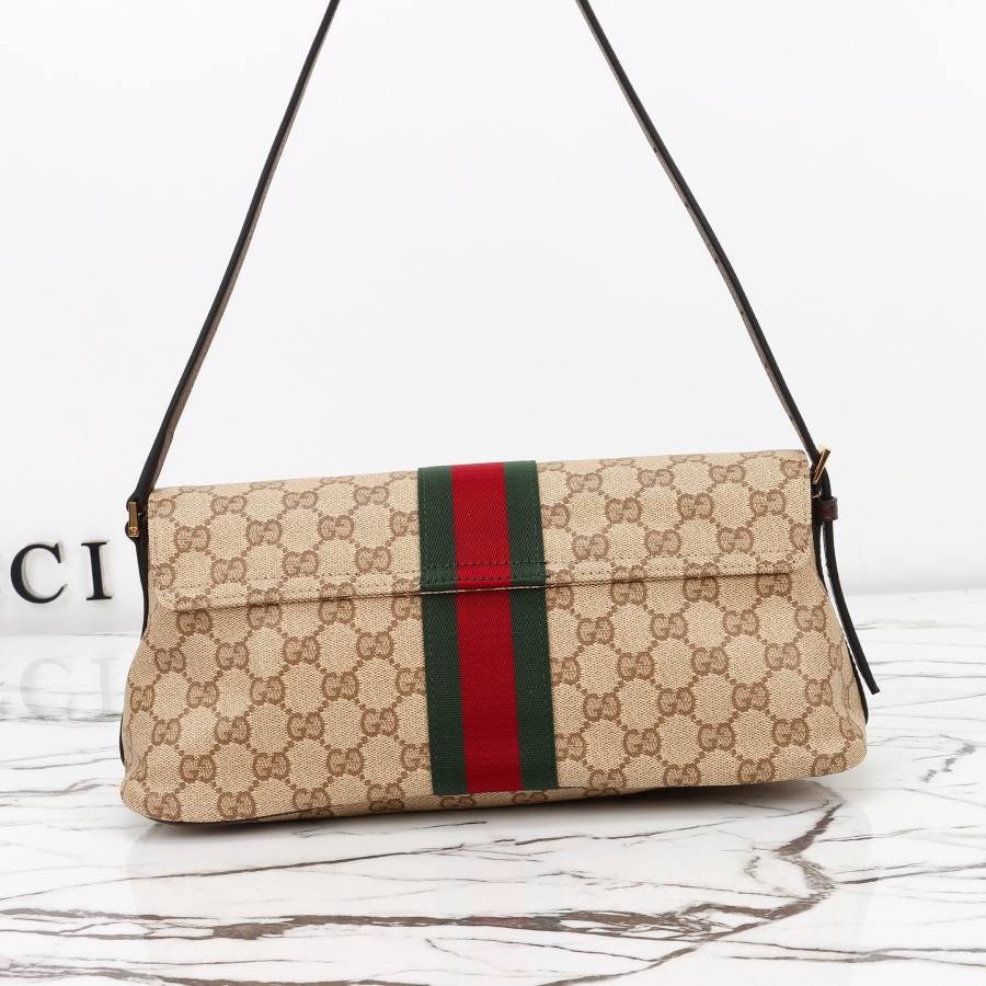 RP 2647000 Gucci GG Shopper Beige Canvas 31x13x11.5 874744 3FFA