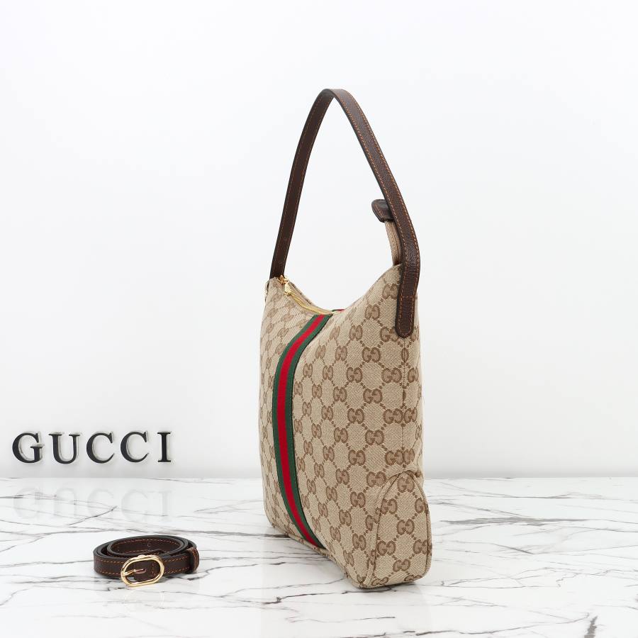 RP 2647000 Gucci GG Tote Beige Canvas 24x25.5x4 875117 A1B2