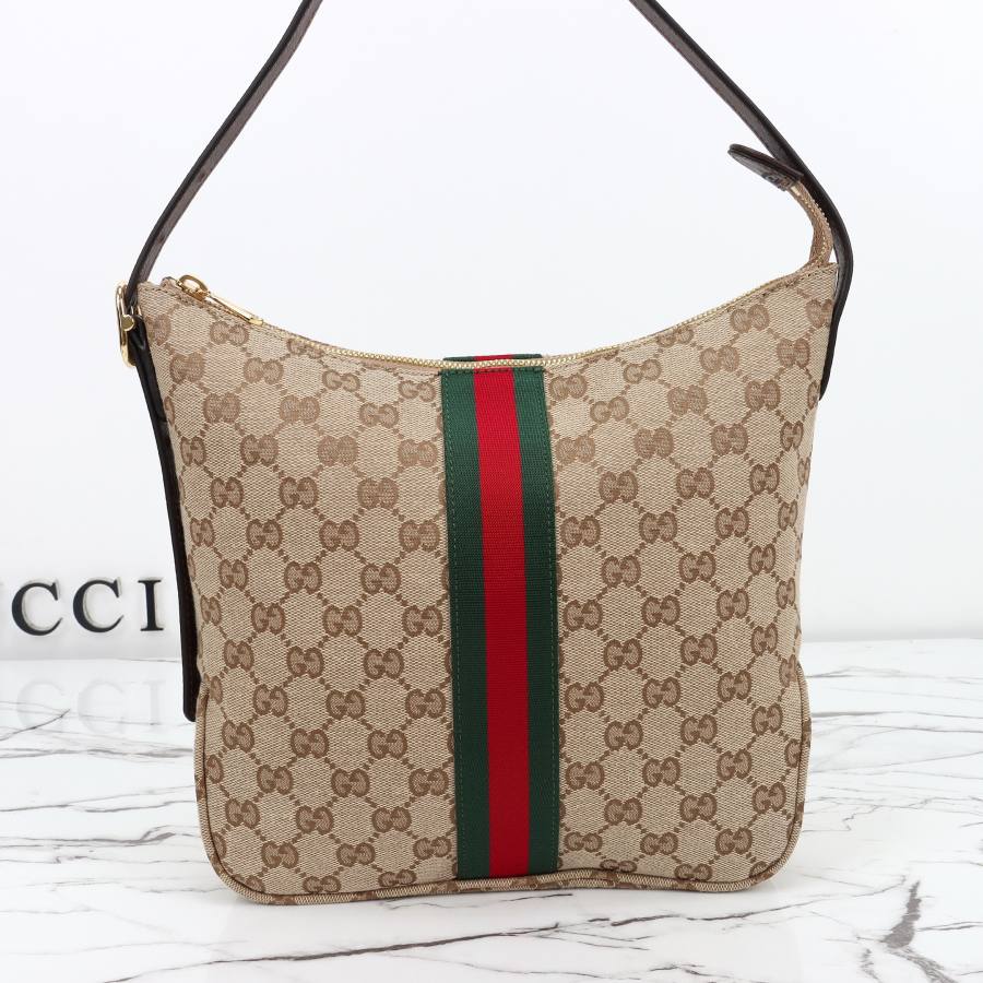 RP 2647000 Gucci GG Tote Beige Canvas 24x25.5x4 875117 A1B2